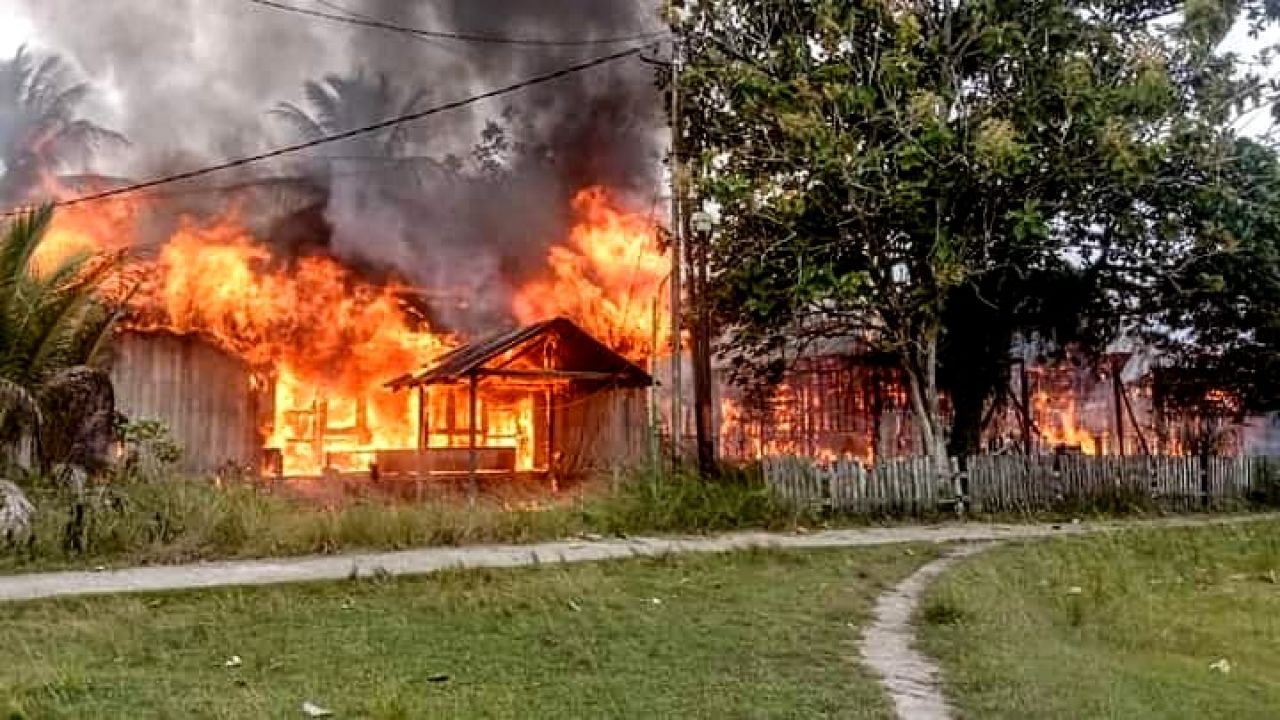 Kantor BPP Lama di Sei Fatimah Nunukan Terbakar, 4 Unit Damkar Dikerahkan