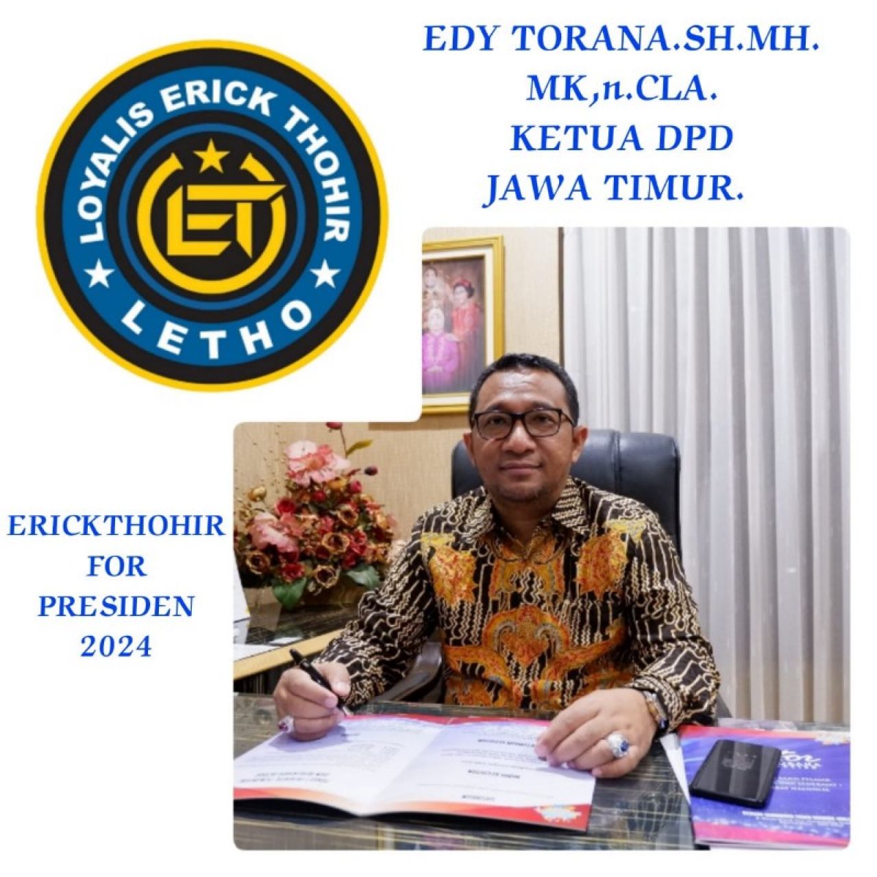 Jumat Berkah, Ketua DPD LETHO Jatim Berbagi Nasi Kotak