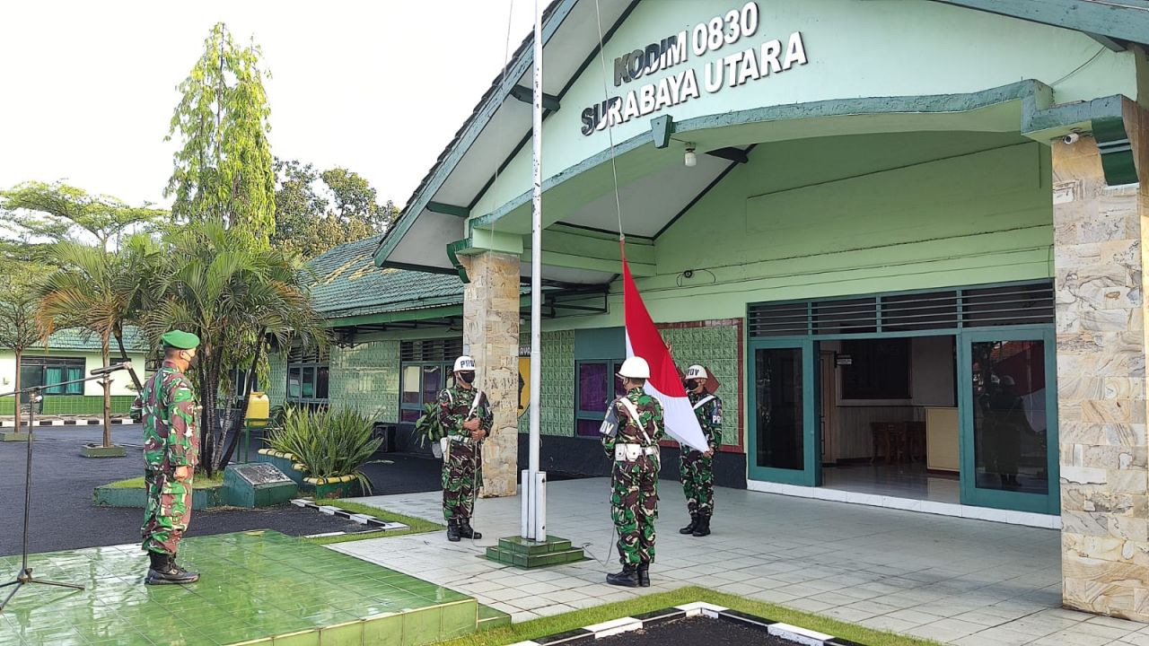 Kodim 0826 Pamekasan Gelar Upacara Hari Kebangkitan Nasional Ke-114 Tahun 2022