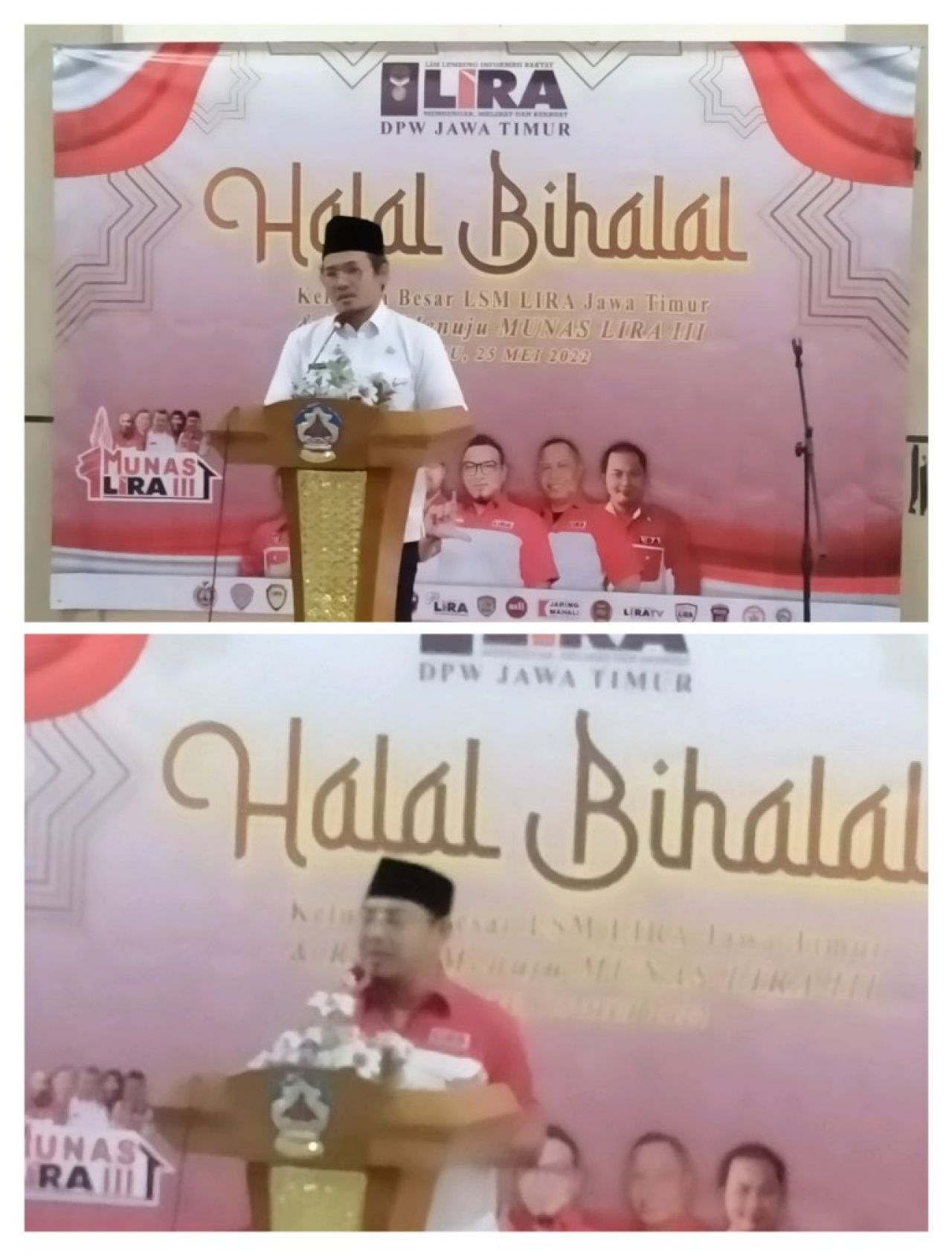 Bupati Bangkalan Beserta Forkopimda Bangkalan Hadiri Acara Halal Bihalal LIRA