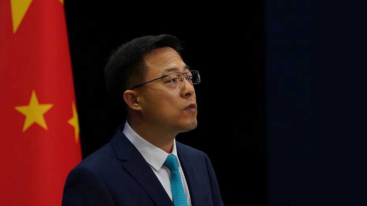 Juru bicara Kementerian Luar Negeri China Zhao Lijian