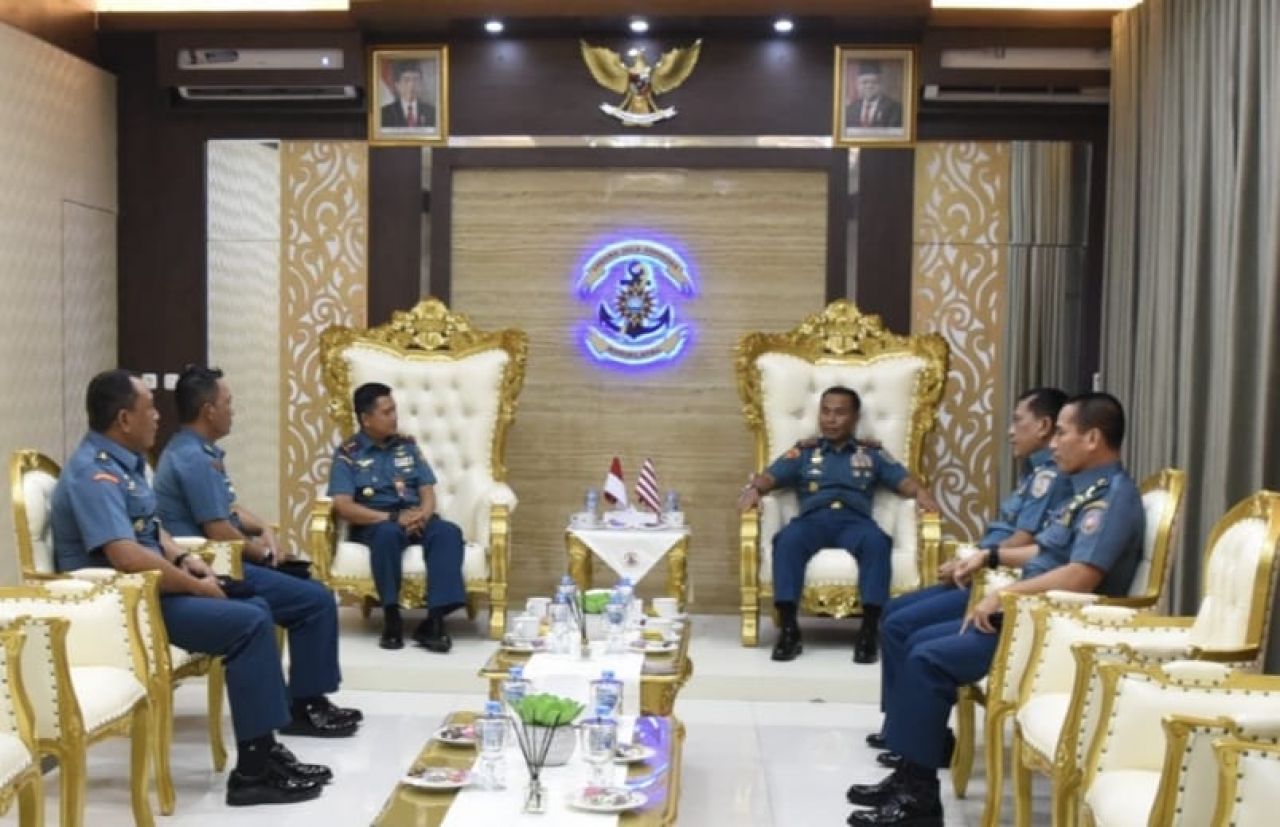Perkuat Kerja Sama Dankodiklatal Terima Kunjungan Danpuspenerbal
