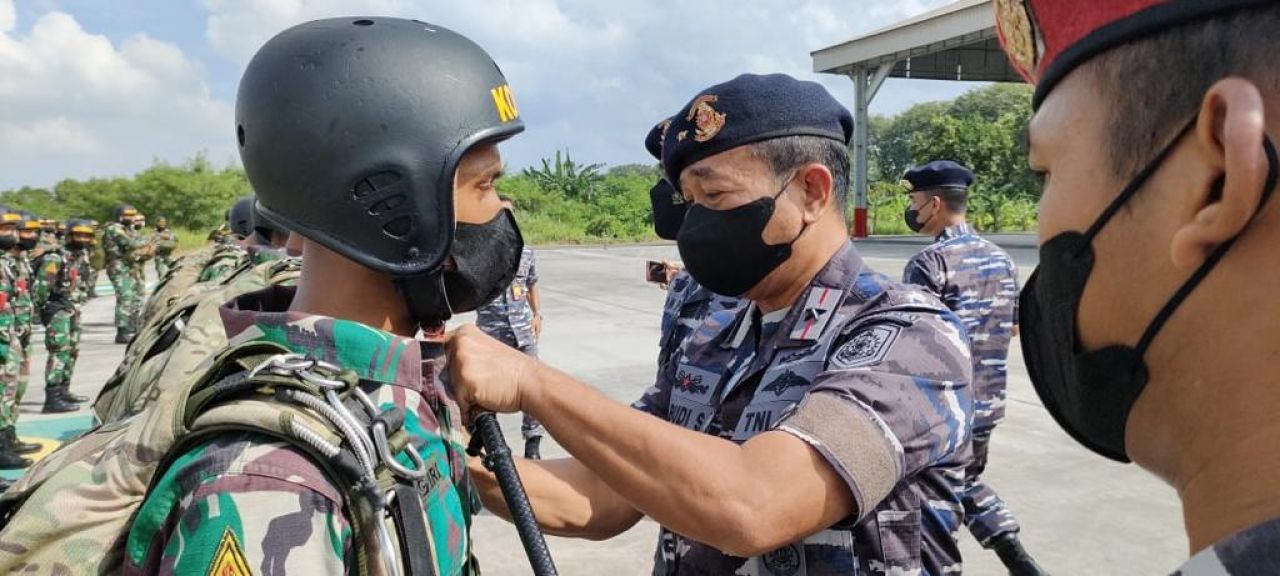 Dankodikopsla Tutup Lattek Keparaan Siswa Dikkopaska Angkatan XLV TA.2021