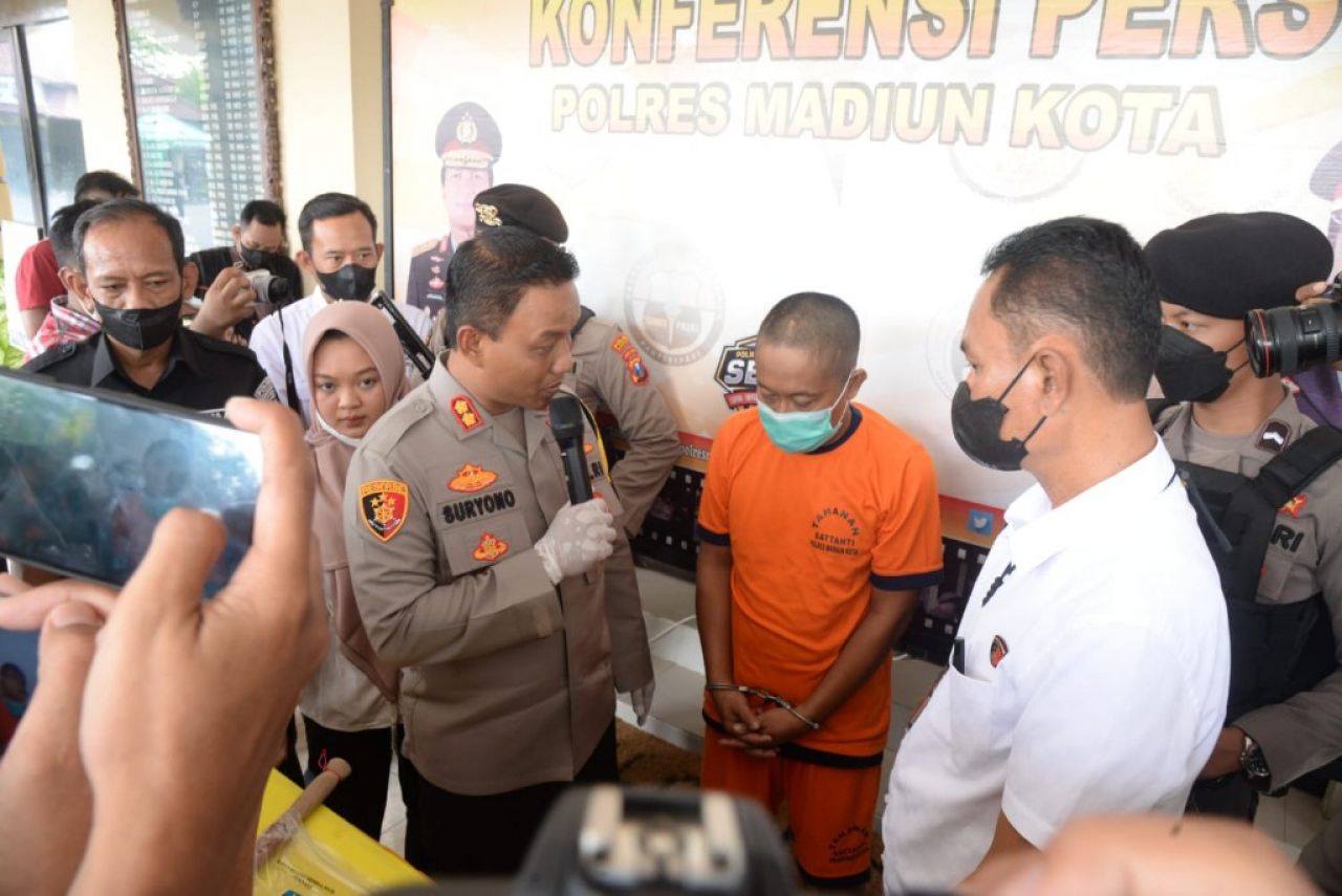 Pelaku Pembunuhan Pensiunan RRI di Madiun Terungkap