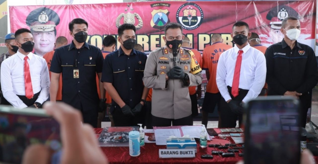 Spesialis Pencuri Mobil Diringkus Polres Kediri