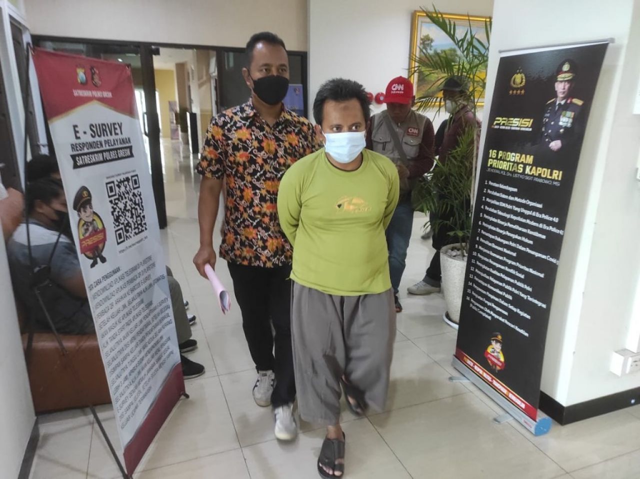 Pelaku Penganiayaan Berhasil Ditangkap Polres Nganjuk