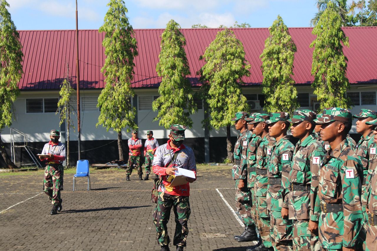 Bentuk Prajurit TNI AL Berkarakter, Satdik-2 Makassar Gelar Lomba PBB