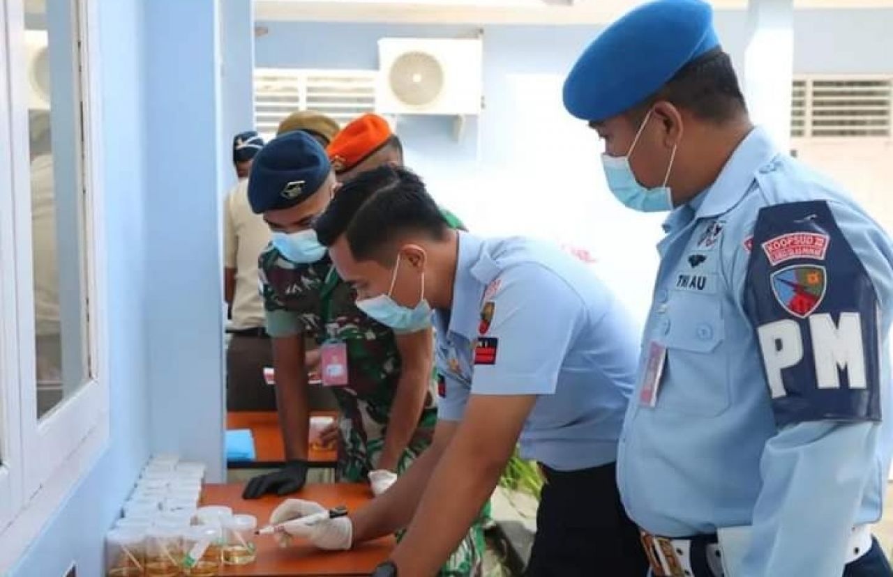 Antisipasi Bahaya Narkoba, TNI AU Lanud Silas Papare Bentuk Satgas P4GN