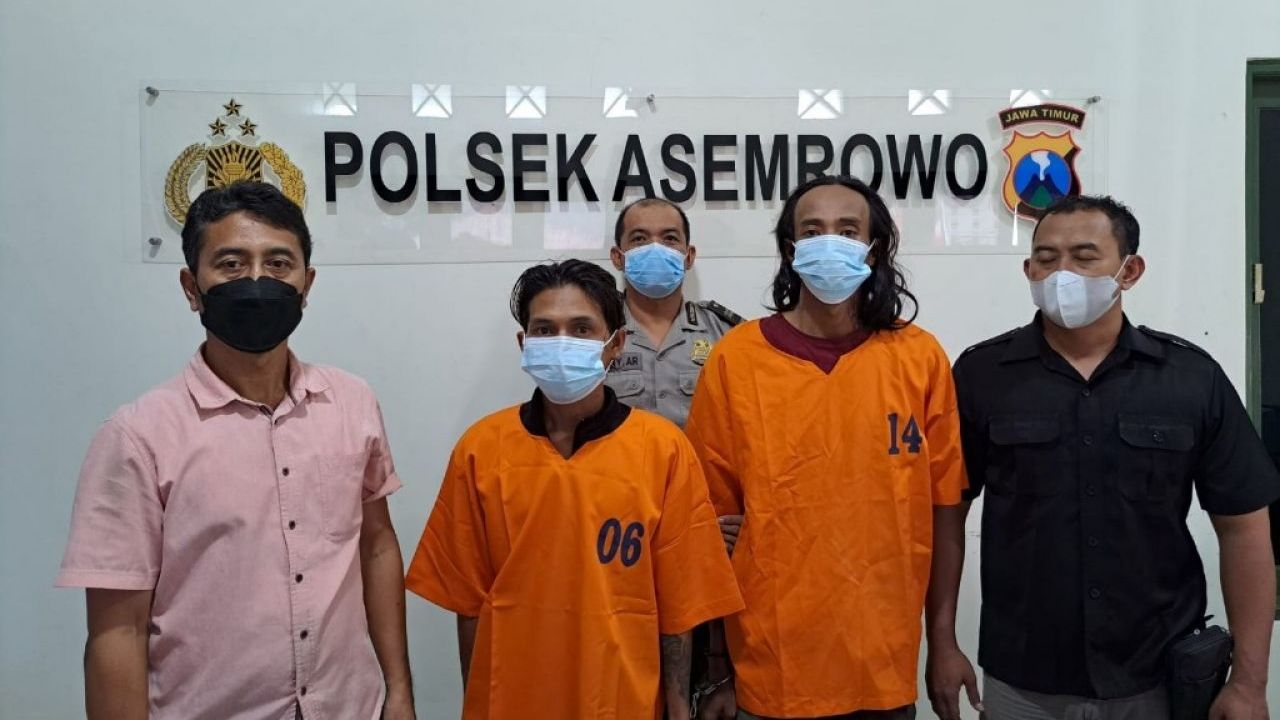 Pelaku Pencuri Besi Penutup Gorong-gorong Diamankan Polisi