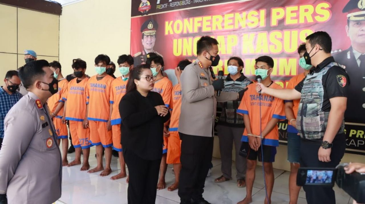 Pelaku Pengeroyokan Antar Perguruan Silat Diamankan