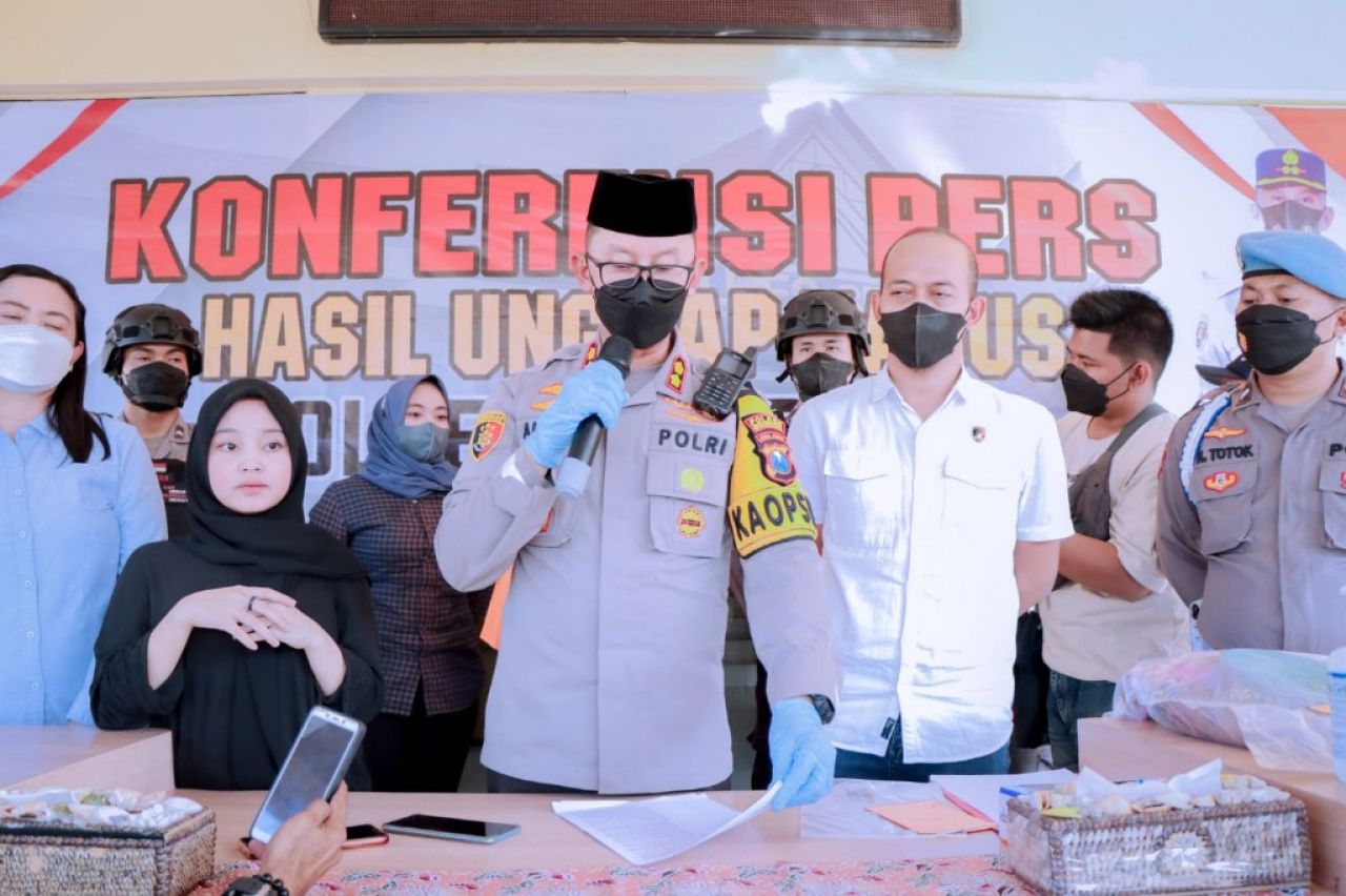 Hanya Butuh Dua Pekan, Empat Kasus Perjudian Berhasil Diungkap Polres Situbondo