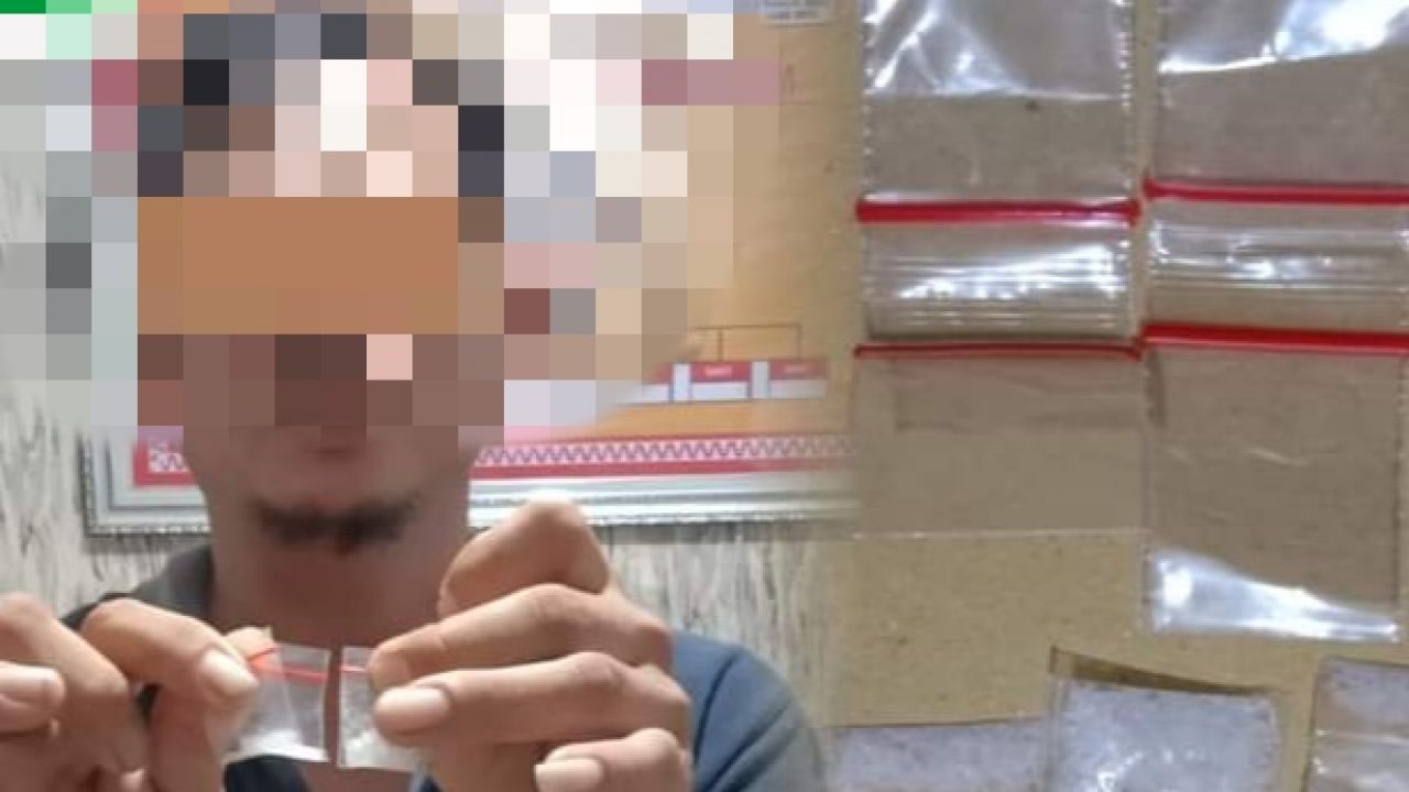 Lelaki Pembawa Sabu di Kali Asin Tanjung Bintang Diringkus Polisi