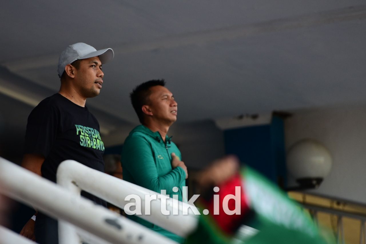 Presiden Persebaya, Azrul Ananda (Foto: Romario) 