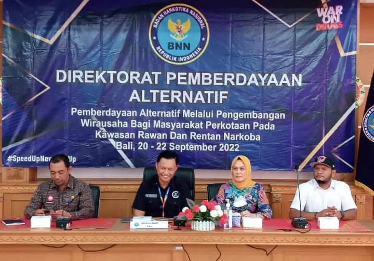 Ancaman Rawan Narkoba di Bali, BNN Gelar Pelatihan Life Skill di Kelurahan Kuta