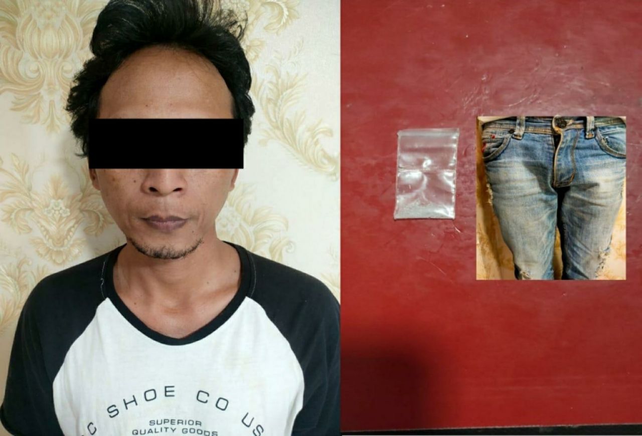 Edarkan Barang Haram, Pedagang Sembako Digelandang Polisi
