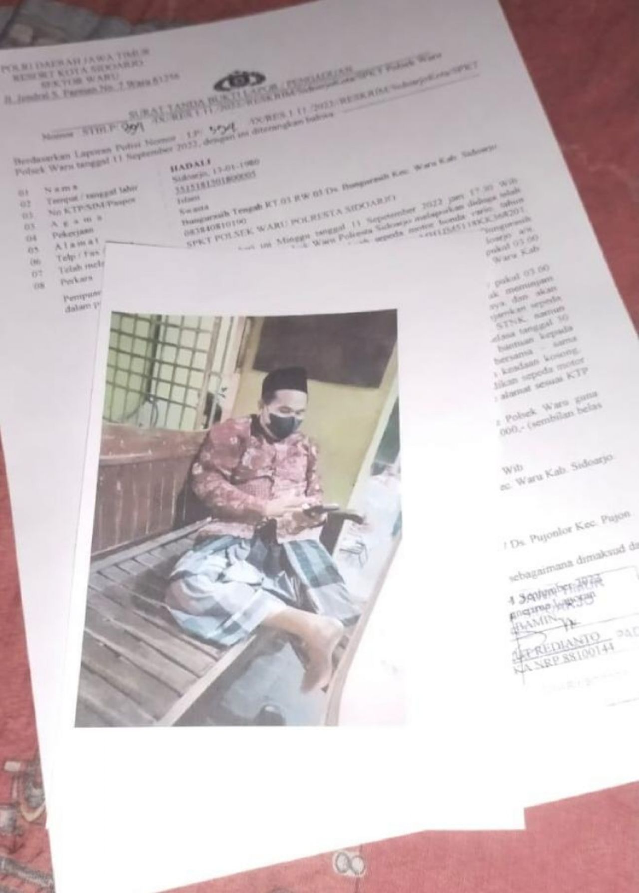 Niat Baik Meminjamkan, Motor Dibawa Kabur