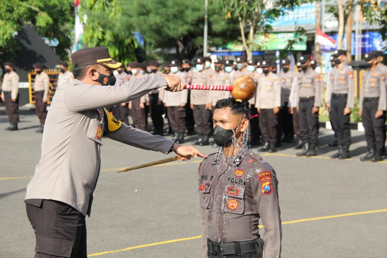 68 Personil Bintara Remaja 2022, Diterima Langsung oleh Kapolres Sampang
