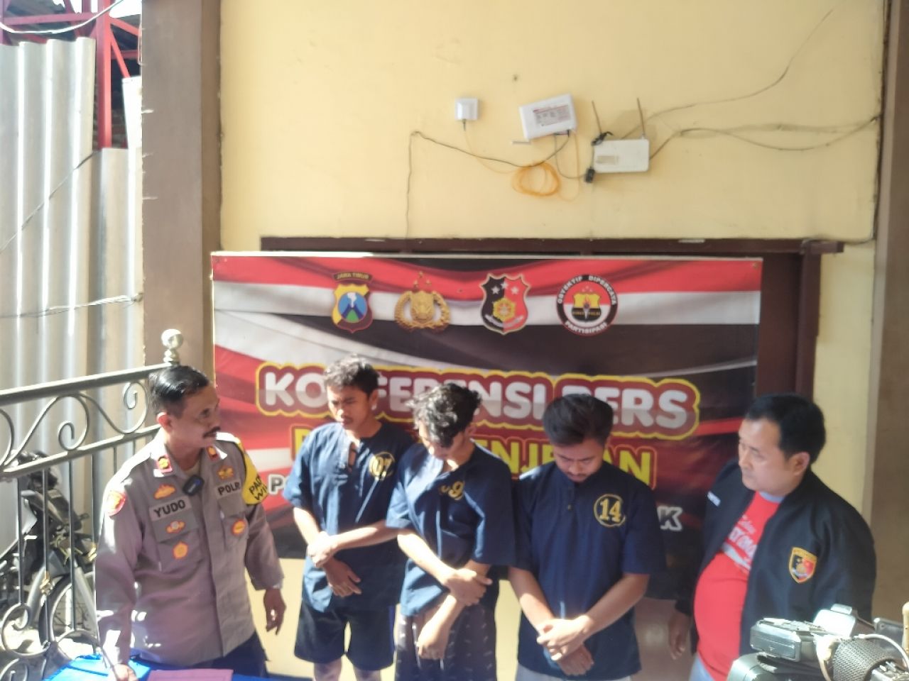 Pencuri Motor Jeburkan Diri ke Sungai Berhasil Diamankan