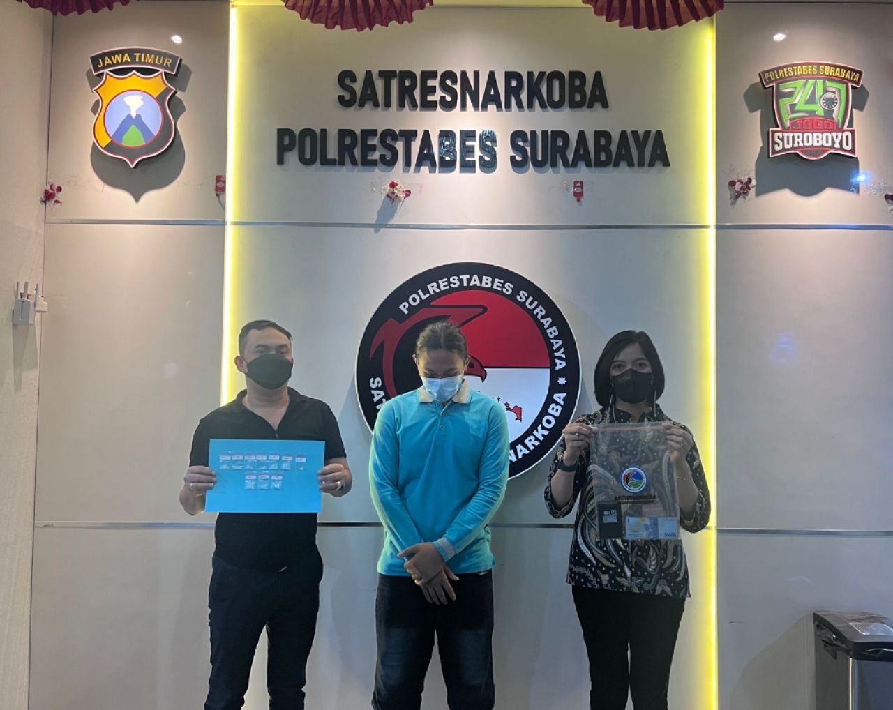 Bandar Sabu Balas Klumprik di Grebeg Polisi
