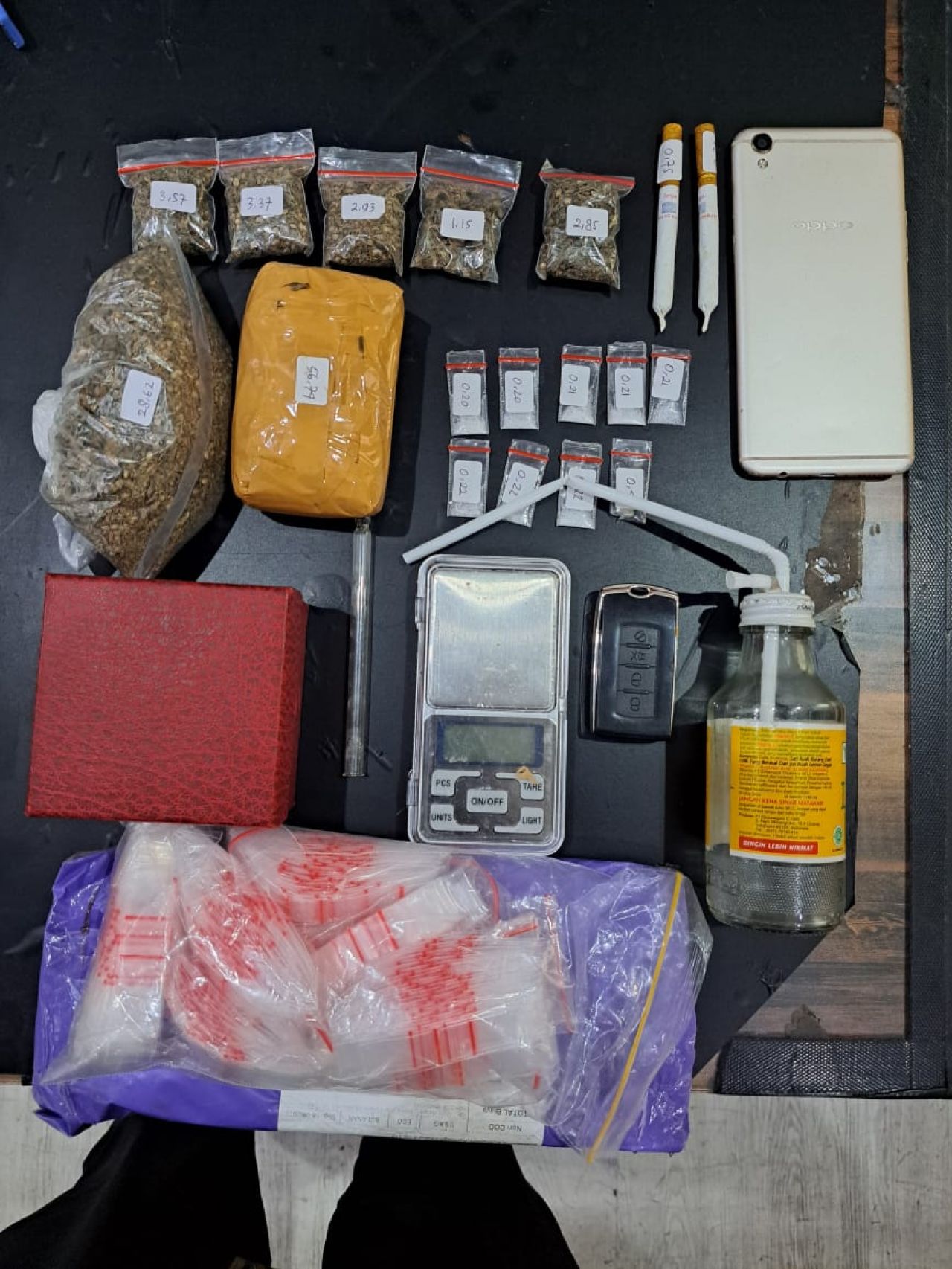 Kuli Bangunan jadi Bandar Sabu dan Ganja Ditangkap Polisi