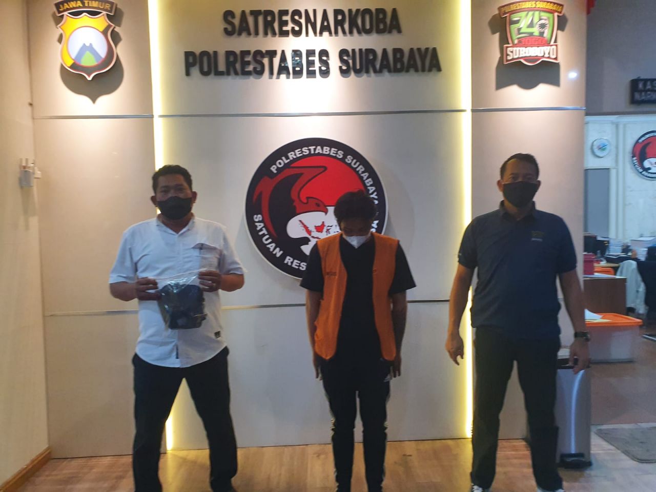 Edar Sabu, Kuli Bangunan Simo Pomahan Surabaya Ditangkap Polisi