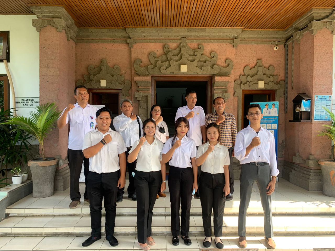 Bangun Sinergi, Panwascam Negara Lakukan Audensi