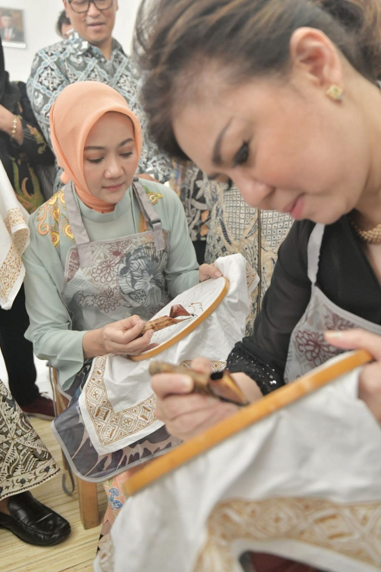 Atalia Praratya Kamil Resmikan Rumah Belajar Batik Tasikmalaya