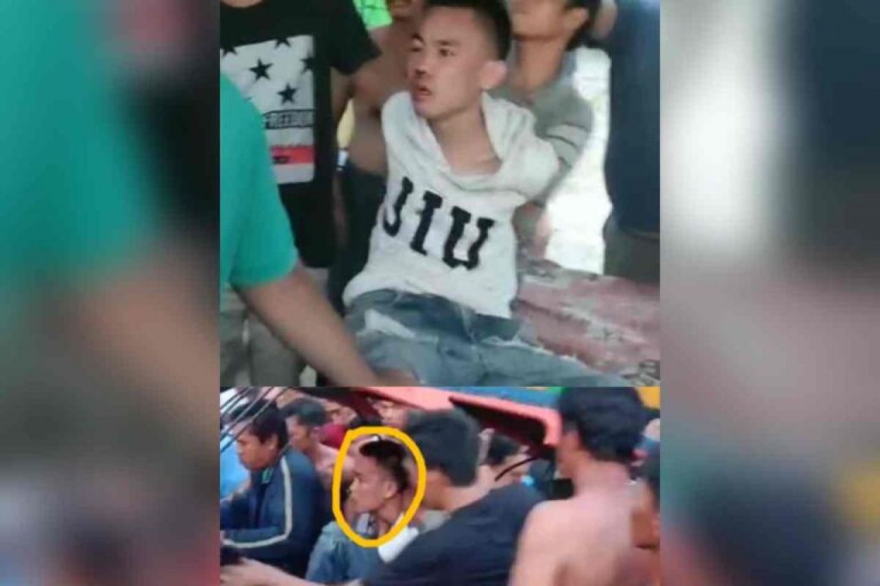 Kepergok Saat Beraksi, Pelaku Curanmor Sungai Pinang Dihajar Massa