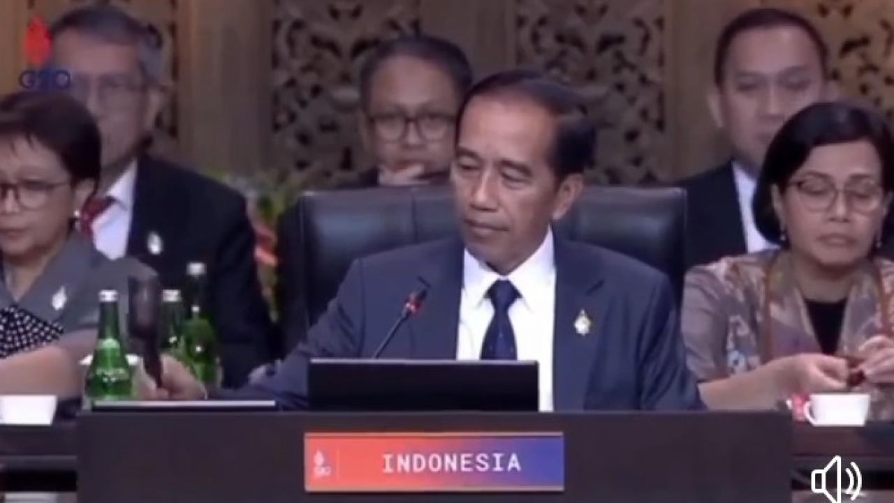 Buka KTT G20 di Bali, Presiden RI Joko Widodo Singgung Perang Rusia Ukraina