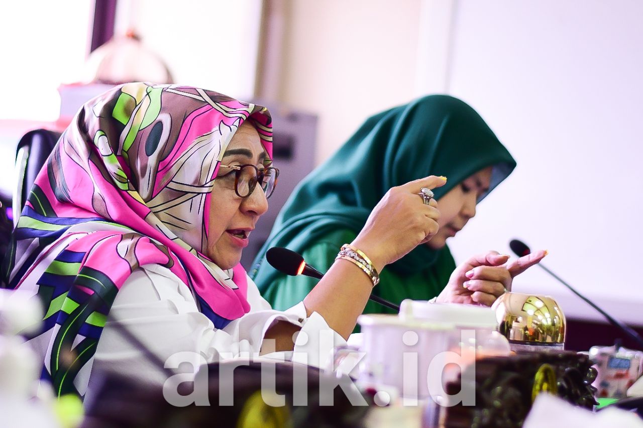 Ketua Komusi A DPRD Kota Surabaya Hajah Pertiwi Ayu Krisna (Foto: Fudai)
