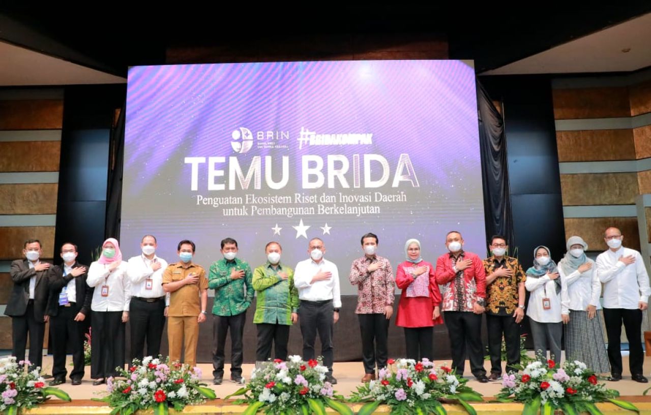 Wakil Gubernur Jatim, Emil Elestianto Dardak menghadiri Temu BRIDA di Kantor BRIN Jl. M.H. Thmarin Jakarta Pusat, Senin (28/11/2022).