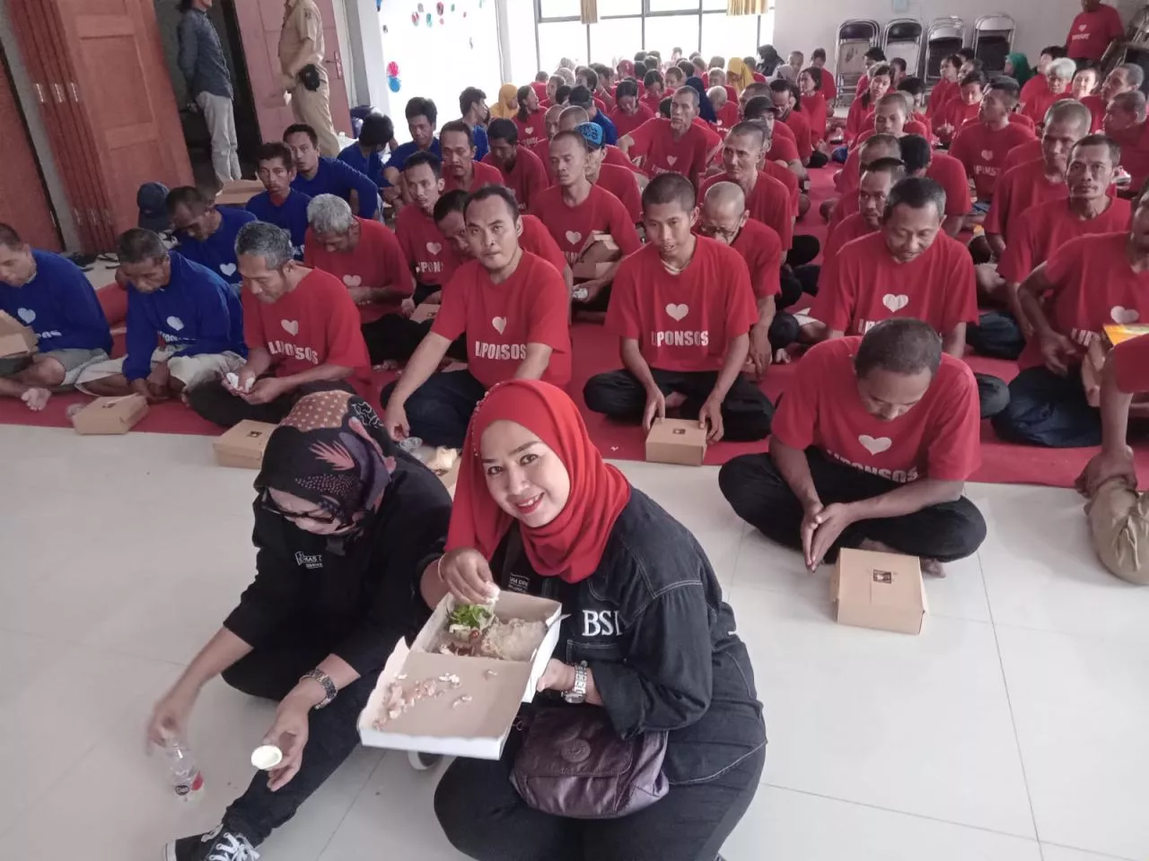 Valentine Day, BSI dan Media Cakrawala Bagi Bahagia ke 100 Orang Binaan Liponsos
