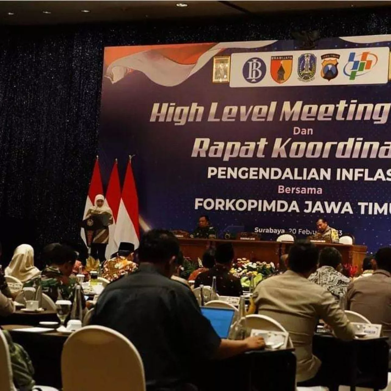 Jelang Puasa, Pemprov Jatim dan Forkopimda Gelar Rakor Pengendalian Inflasi