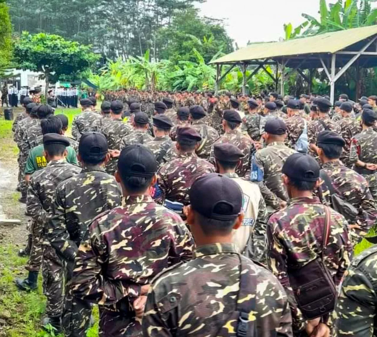 400 Banser Tulungagung Bantu Pengamanan Harlah Satu Abad NU di Sidoarjo