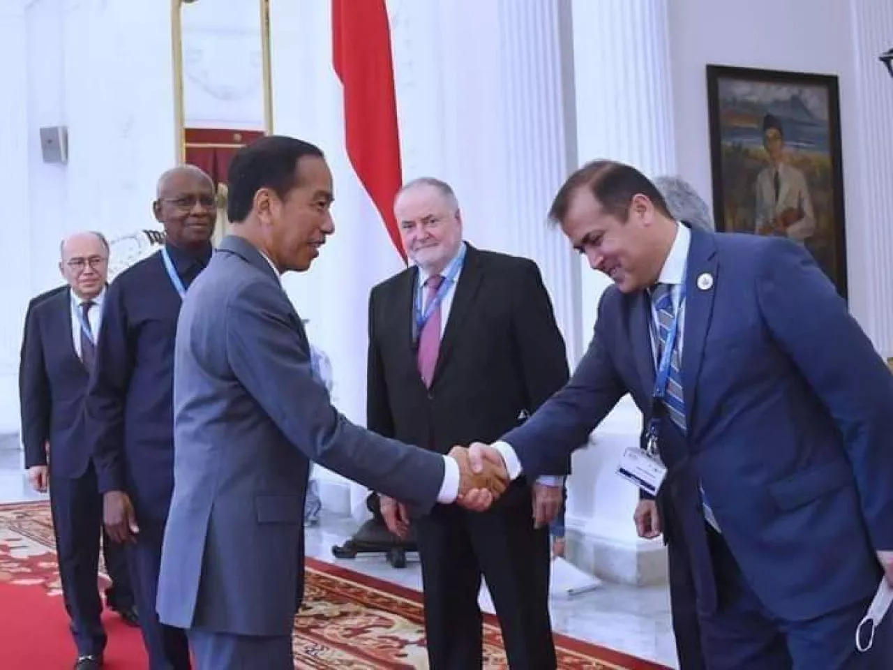 Bertemu Jokowi, Presiden World Water Bahas Kebutuhan Air untuk Manusia