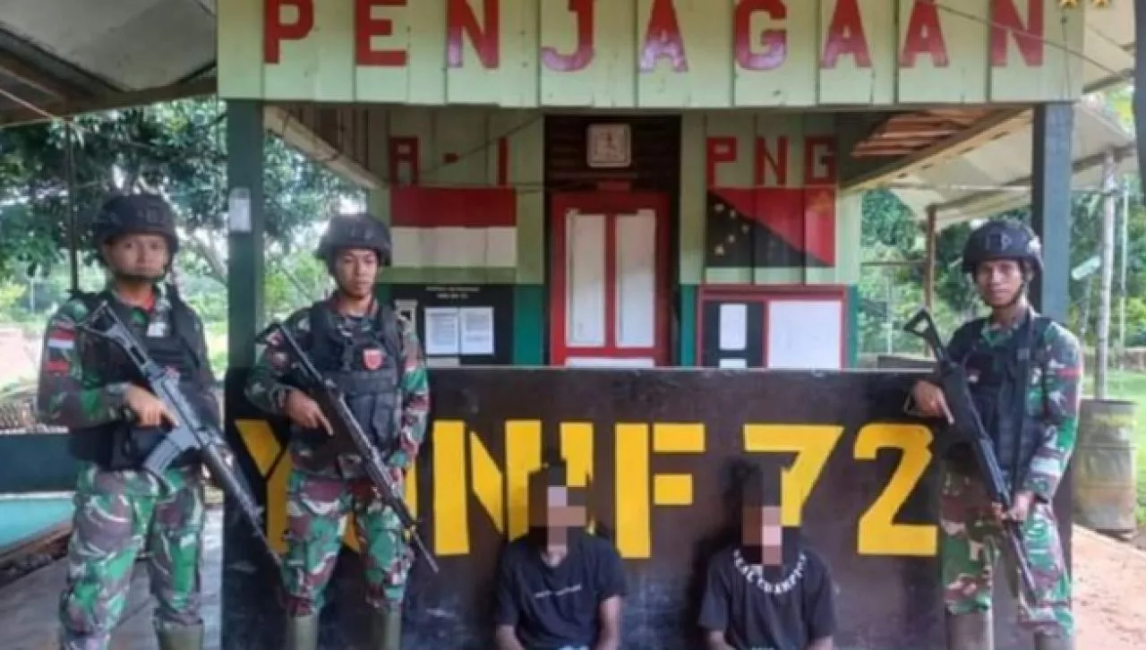 Bawa Ganja Kering, Dua Pelajar SMA di Boven Digoel Kena Razia Tentara