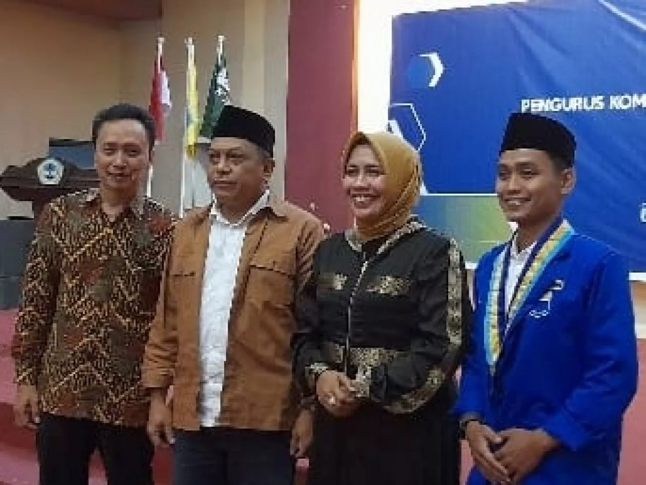 Pelantikan Ketua PMII Unitomo, Mahasiswa Harus Ambil Bagian Perhelatan Politik 2024