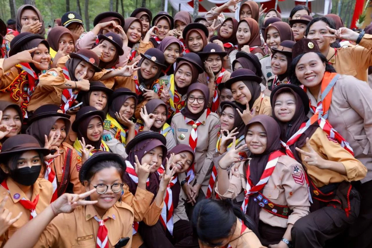 Perkuat Kebhinekaan, Pramuka Lintas Agama di Banyuwangi Kemah Bareng