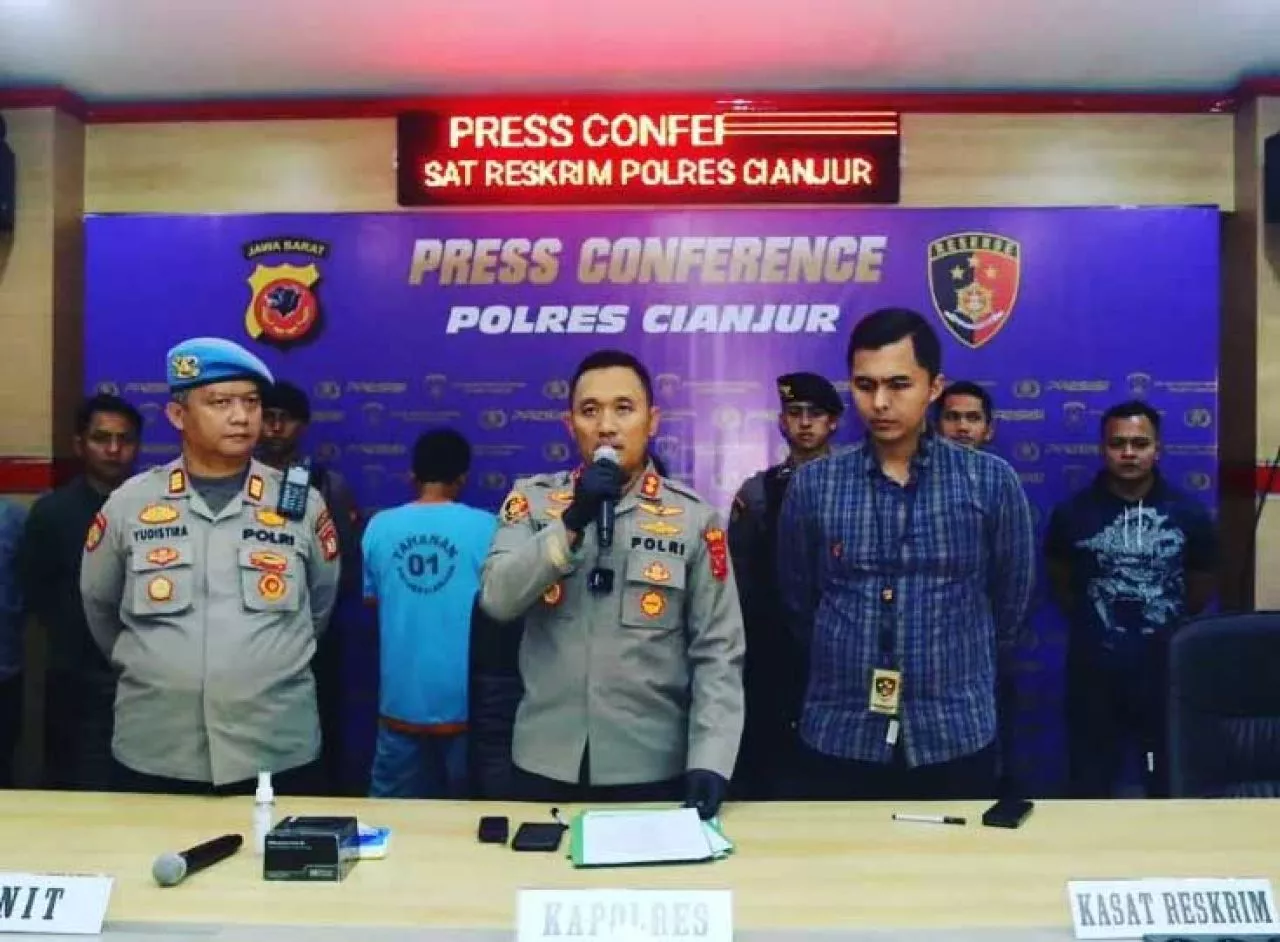 Viral di Medsos, Pelaku Curanmor di Cianjur Diringkus Polisi