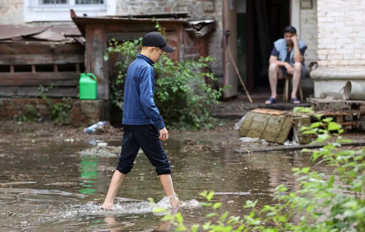 Ukraina Kembali Serang Fasilitas Sipil, Sehingga Kherson Terendam Banjir