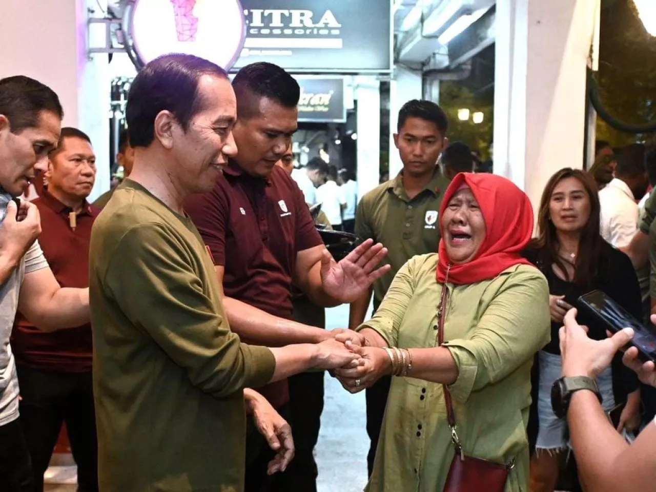 Libur Iduladha, Presiden Joko Widodo Sapa Warga, Menikmati Suasana Malioboro