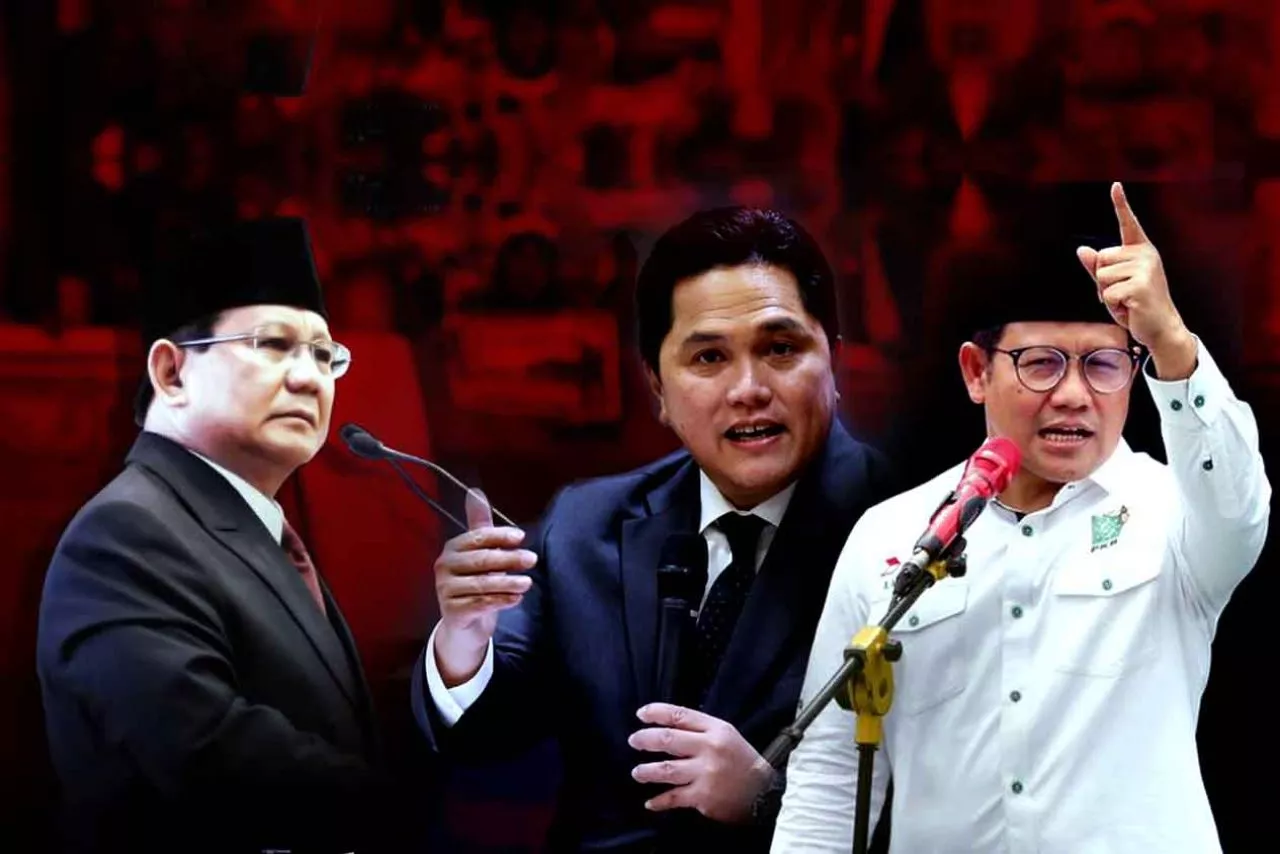 Prabowo Dilanda Dilema Pilih Pasangan, antara Cak Imin atau Erick Thohir