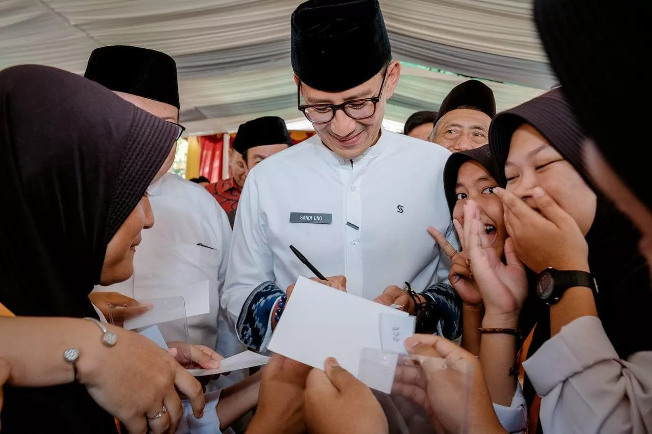 Ditanya Soal Dampingi Anies, Sandiaga Merasa Lebih Cocok dengan Ganjar