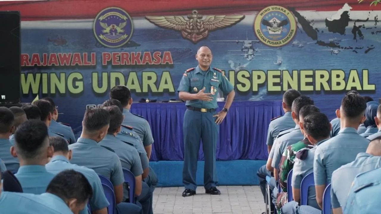 Jelang Tahun Politik, Komandan Wing Udara 1 TNI AL Minta Tentara Jaga Netralitas