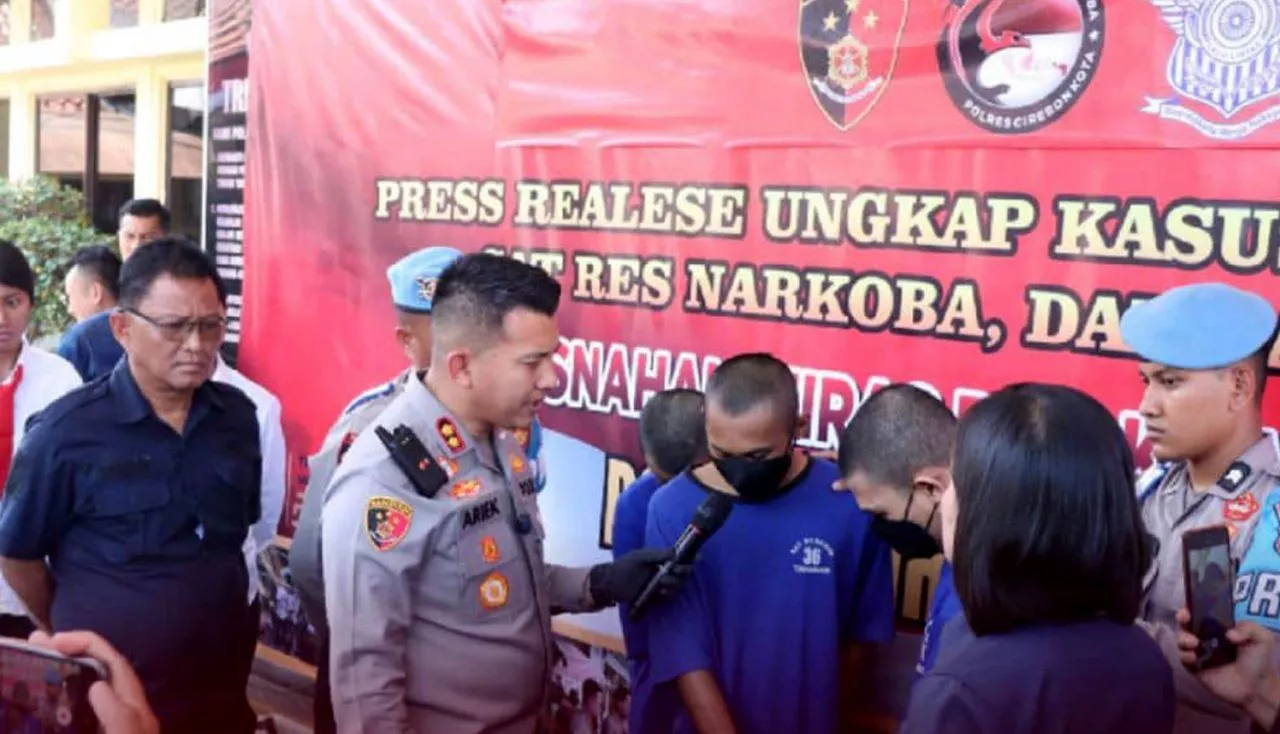 Sat Reskrim Polres Cirebon Ungkap Kasus Curanmor di 12 TKP