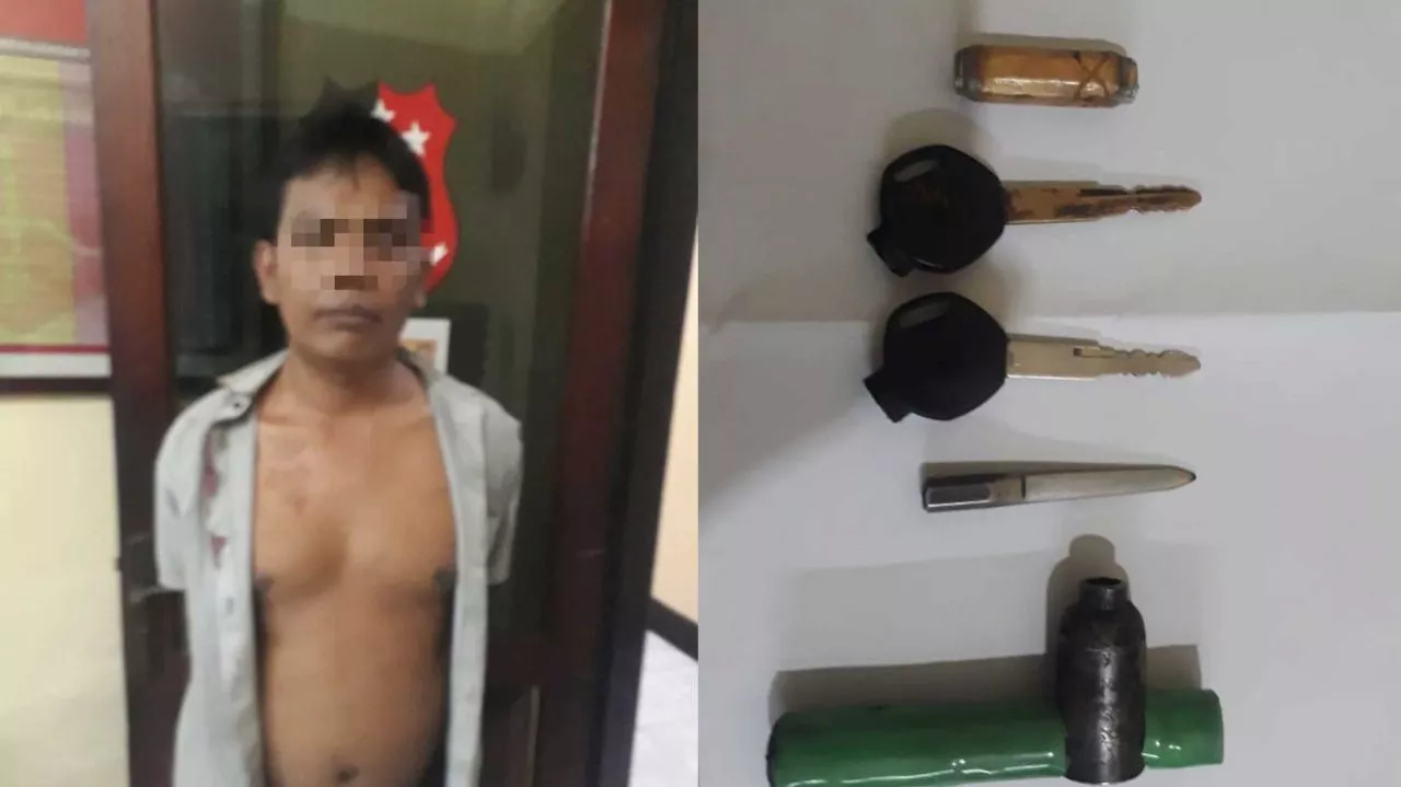 Pelaku Curanmor di Pasuruan Asal Desa Rabasan Sampang Diringkus Polisi
