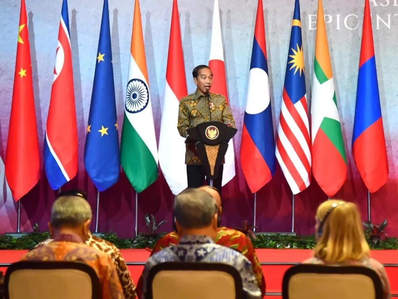 Jokowi Mengajak Menlu ASEAN Menang dengan Hormat, Tanpa Merendahkan Bangsa Lain
