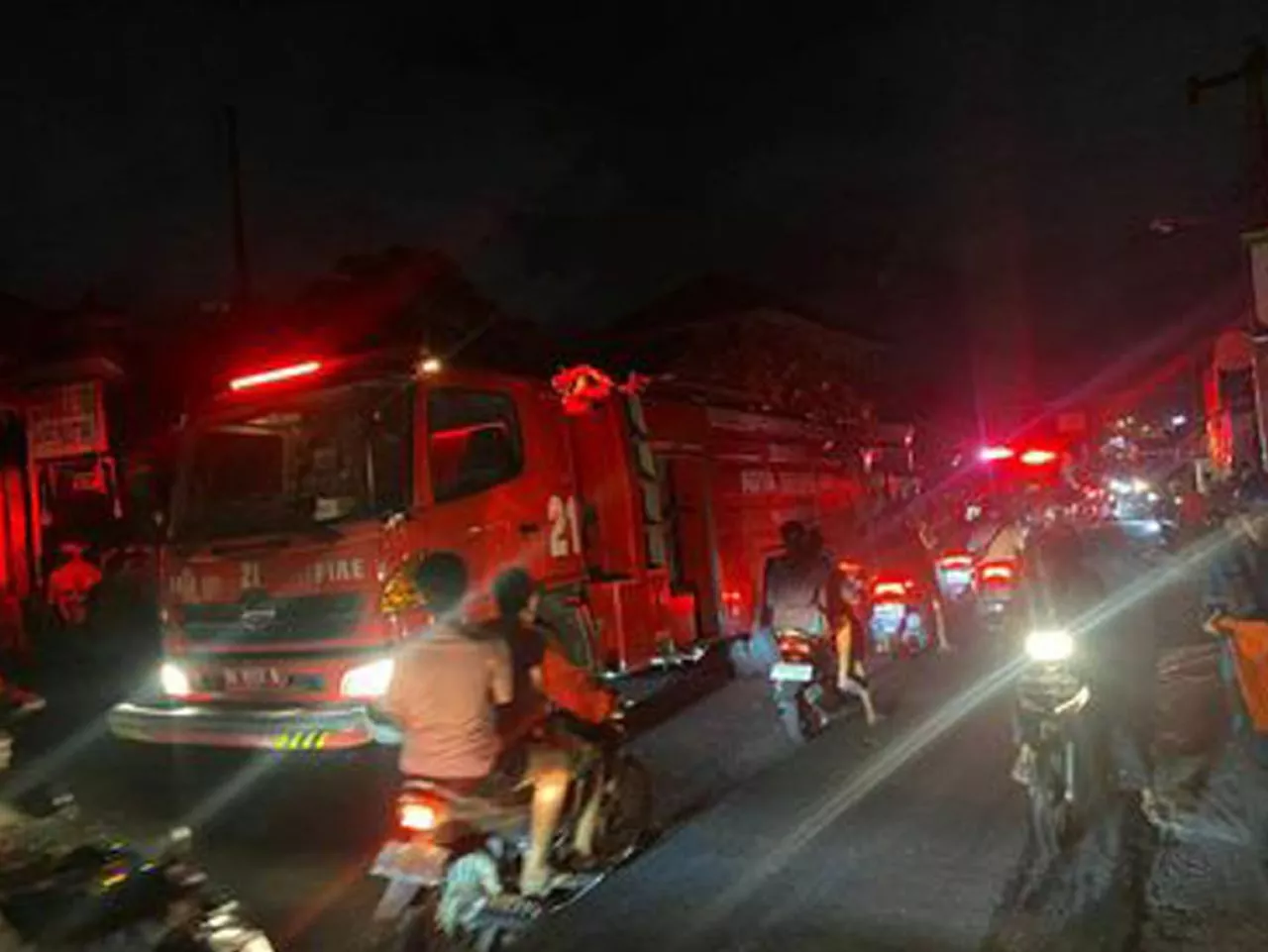 Kebakaran Kos-kosan di Denpasar, Bangunan Seluas 1 Are Ludes