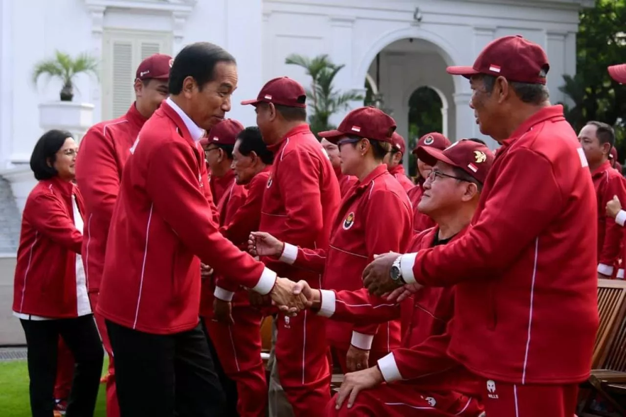 Jokowi Beri Hadiah pada Atlet Indonesia yang Berlaga di ASEAN Paragames 2023