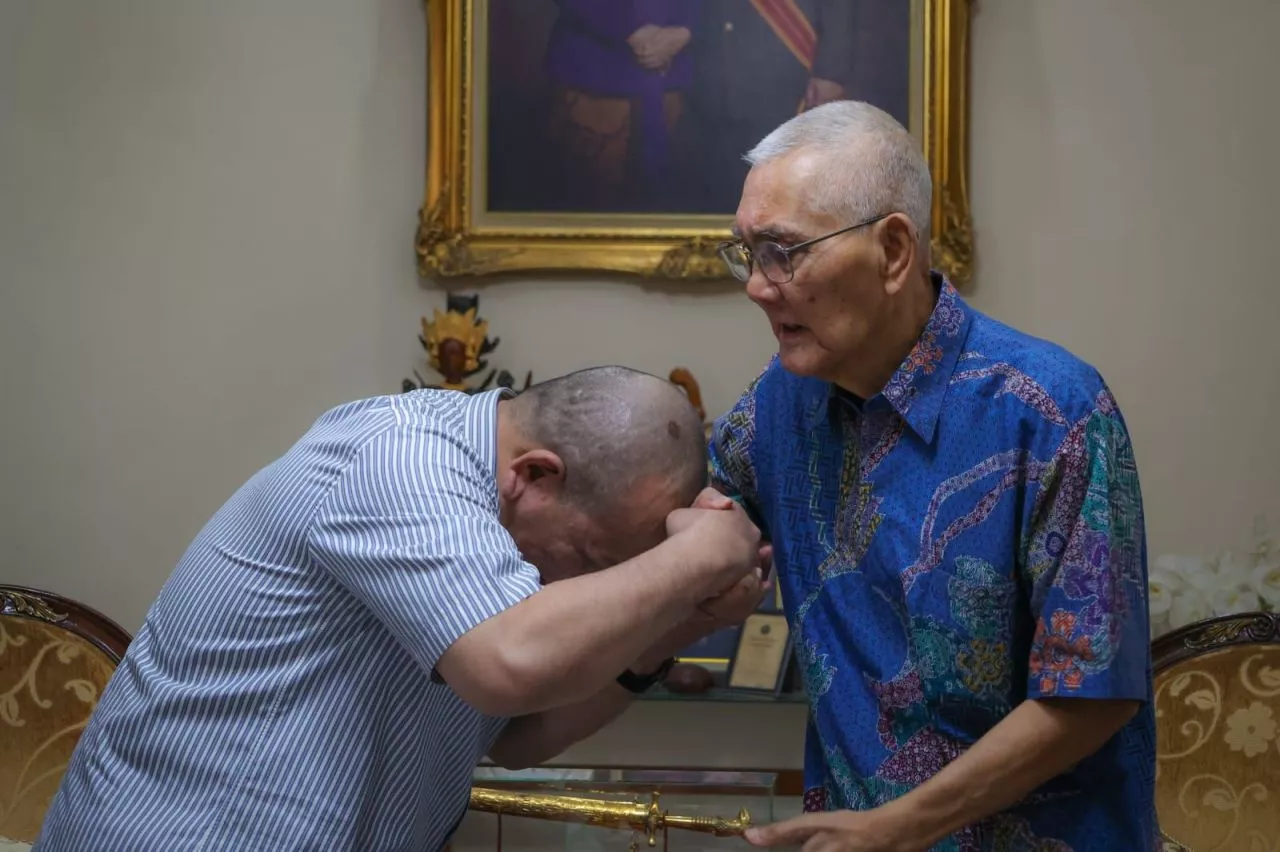 Usai Paripurna, DPD RI Temuai Try Sutrisno Terkait Perbaikan Sistem Bernegara